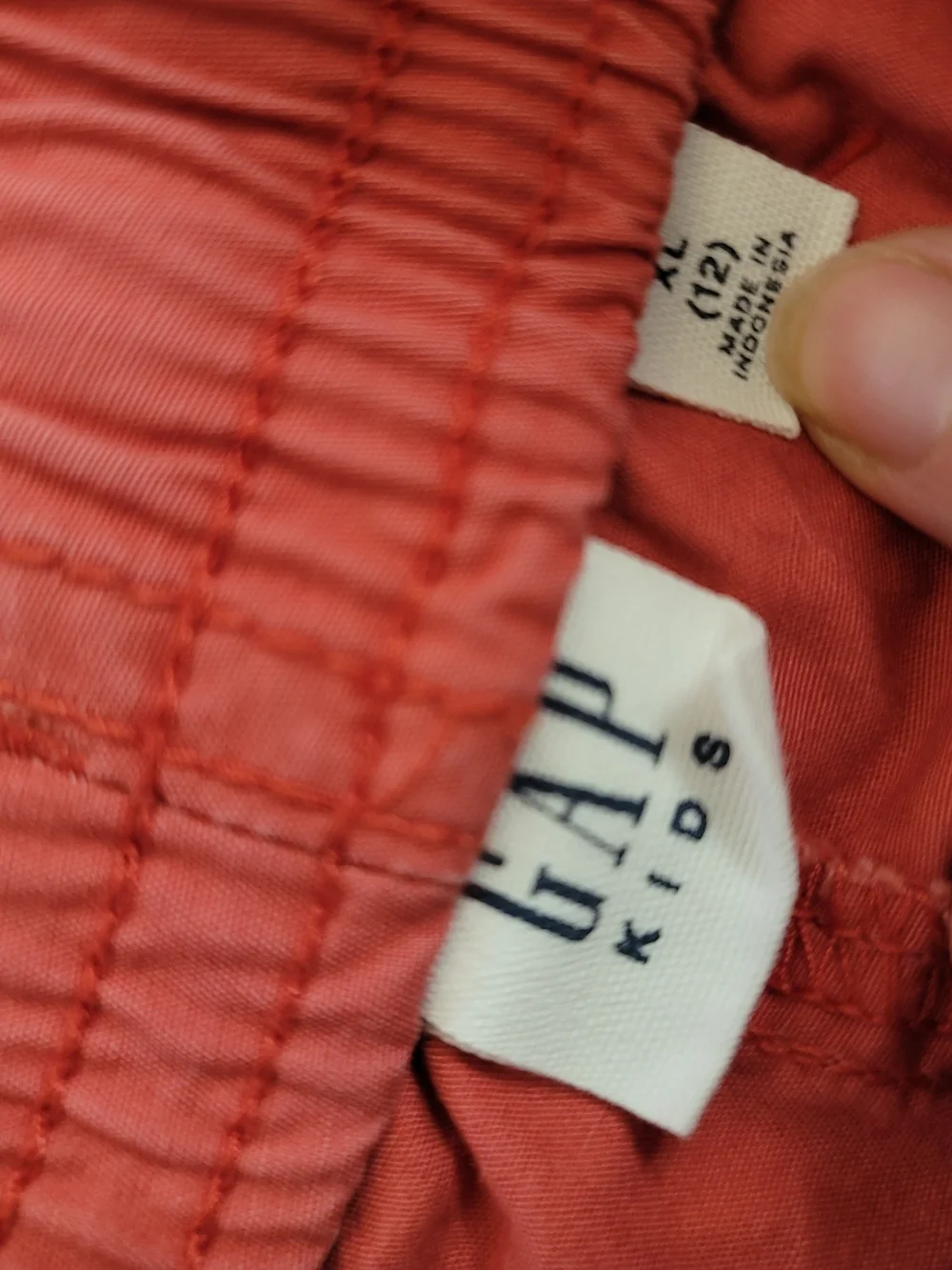 GAP Kids Drawstring Shorts in Coral and Navy